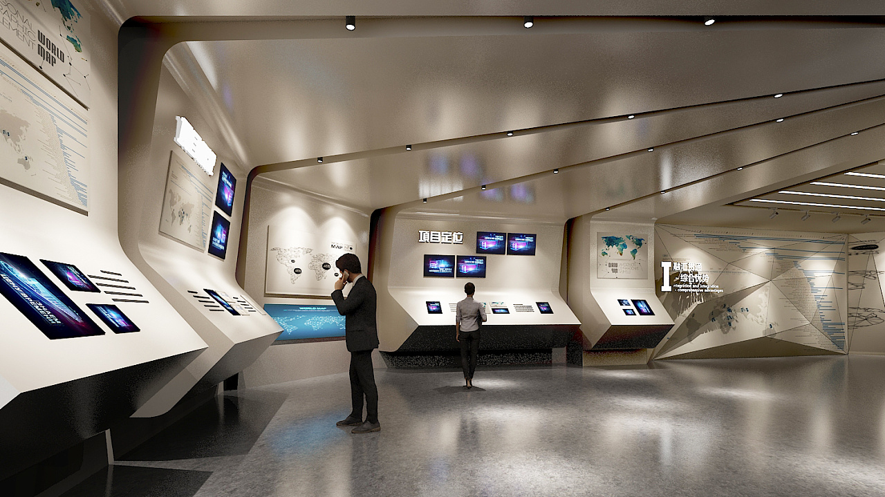 物流展廳——四川啟越創彩展覽展示服務，打造專業高效的展覽解決方案